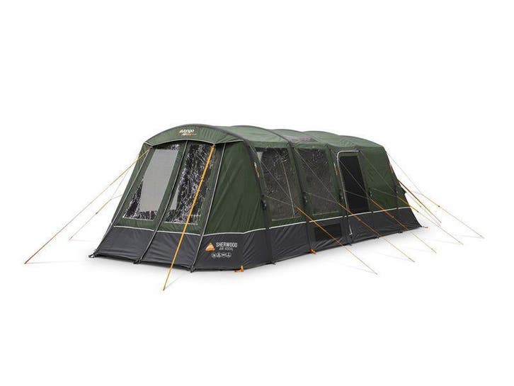 Vango opblaasttent sherwood air 400 xl package, Caravans en Kamperen, Tenten, Nieuw, tot en met 4