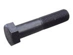 zeskantbout din931 8.8 blank staal m12x45, 100 stuks, Nieuw