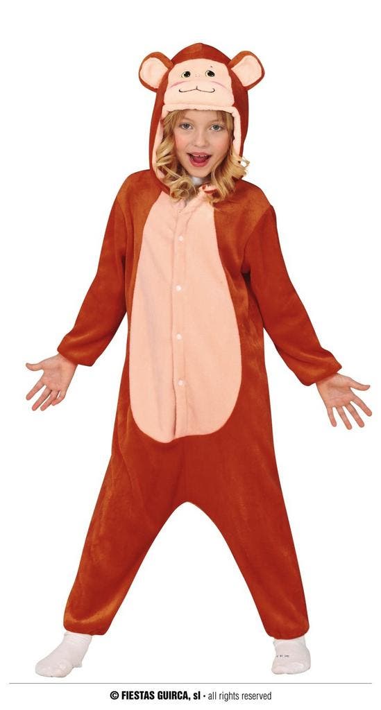 Jumpsuit Pyama Aap Kind, Kleding | Dames, Carnavalskleding en Feestkleding, Nieuw, Ophalen of Verzenden