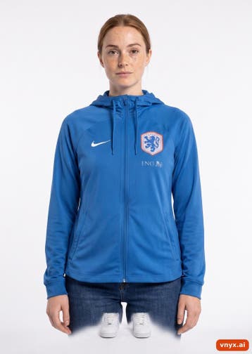 Nike Hoodies Dames maat S Blauw Vintage, Ophalen of Verzenden, Nieuw