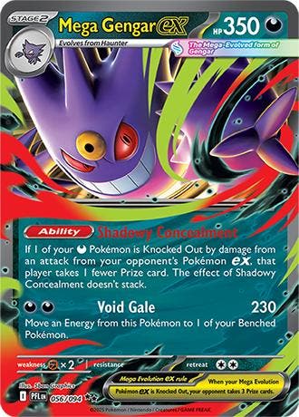 Mega Gengar ex (PFL 056), Ophalen of Verzenden, Nieuw