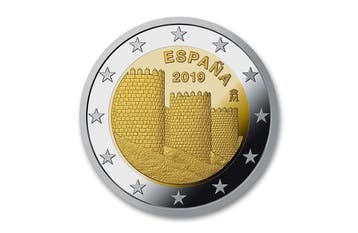 2 euro UNESCO Avila 2019 - Spanje, Verzenden