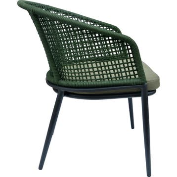 Kioto tuinstoel - groen, Ophalen of Verzenden, Nieuw