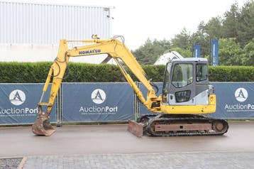 Veiling: Rupsgraafmachine Komatsu PC78MR-6 Diesel 40.5kW 200, Ophalen, Graafmachine