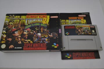 Donkey Kong Country 2 (SNES GPS CIB), 1 speler, Verzenden, Zo goed als nieuw