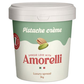 Amorelli Pistache Spread 3kg, Verzenden, Nieuw