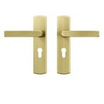 Deurbeslag | Deurklink met cilinderschild | AXA | 55 mm, Verzenden, Nieuw