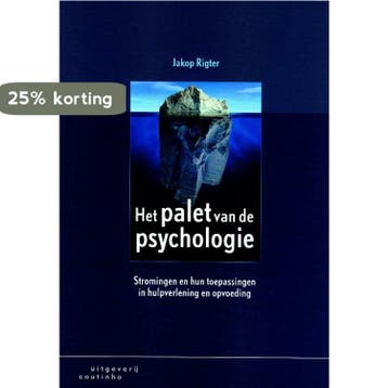 Het palet van de psychologie 9789046900109 Jakop Rigter, Verzenden, Gelezen, Jakop Rigter