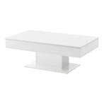 Salontafel Lünen met opbergruimte 110x60x40 cm wit hoogglans, Verzenden, Nieuw