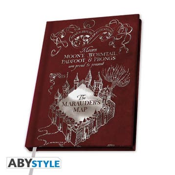 Harry Potter Marauders Map A5 Notebook, Ophalen of Verzenden, Nieuw