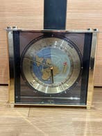 Wereldklok - Seiko - glas, metaal (goudkleurig), kunststof