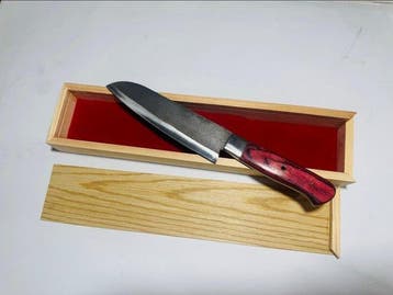Hekito - Keukenmes - Carving knife - Exclusief vintage