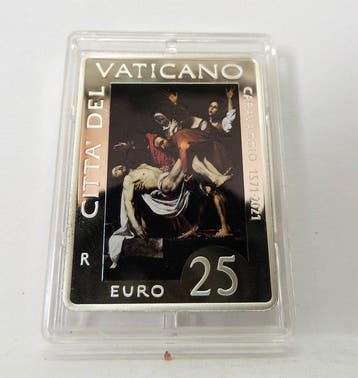 Vaticaan. 25 Euro 2021 Caravaggio Proof (Zonder