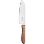 Robert Herder Santoku Koksmes – Carbonstaal – Lemmet 16,, Ophalen of Verzenden, Nieuw, Hout, Los bestek