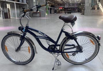 Johnny Loco Cruiser-fiets, Gebruikt, Velgrem, Versnellingen, 50 tot 53 cm