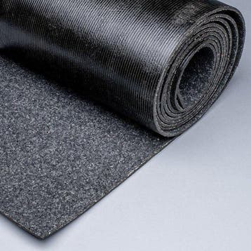 ACKTIE dakleer brandrol 4mm toplaag 5 meter voor 19,83 ex, Ophalen, Overige materialen, Zwart, Nieuw