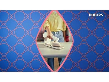 Philips OneTurn - GC213/10 - Hybride stoomstrijkijzer &, Verzenden, Zo goed als nieuw