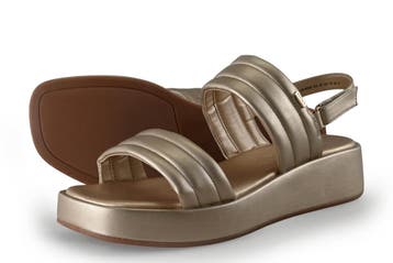 Mexx Sandalen in maat 42 Goud, Mexx, Overige kleuren, Verzenden, Sandalen of Muiltjes