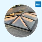 Pext Lichtstraat Schilddak Ongeïsoleerd, Doe-het-zelf en Verbouw, Glas en Ramen, Verzenden, Nieuw, Overige typen