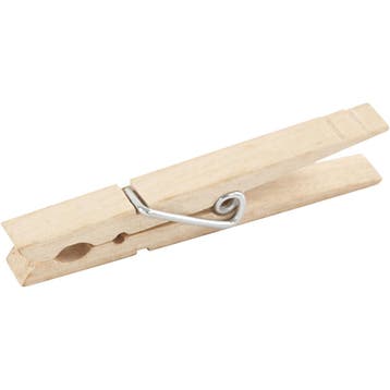 Mini knijpers, L: 80 mm, B: 10 mm, 10 stuk/ 1 doos, Huis en Inrichting, Nieuw