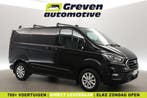 Ford Transit Custom Ecoboost PHEV L1H1  Airco  Camera, Auto's, Automaat, Zwart, Nieuw, Ford