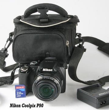 Nikon COOLPIX P90 - Digitale hybride camera, Nieuw