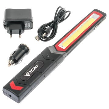 Looplamp Cob Oplaadbaar - Werklamp 3W - Loop Lamp Asta, Ophalen of Verzenden, Nieuw, Overige typen
