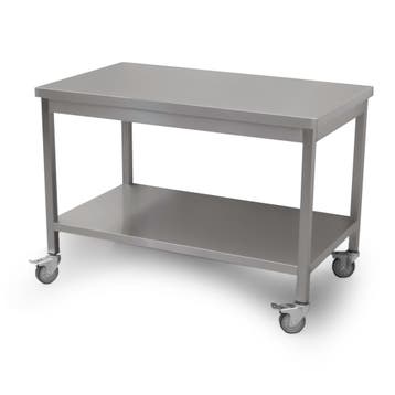 HCB Basic-line Werktafel - met onderschap - 120 x 70 x 85 cm, Zakelijke goederen, Horeca | Keukenapparatuur, Verzenden, Nieuw in verpakking