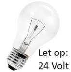 SL Gloeilamp Laagvolt E27 24V 60W Helder A60, Ophalen of Verzenden, Nieuw
