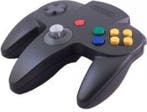 Nintendo 64 Controller Zwart (Nintendo 64), Verzenden, Gebruikt