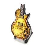 Miniatuur Gibson Les Paul gitaar met gratis standaard, Ophalen of Verzenden, Nieuw, Pop, Beeldje of Miniatuur
