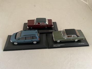 Minichamps 1:43 - Modelauto (3) - Opel Zafira 1999; Opel, Nieuw