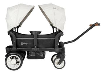BabyGo Cozy Rider Black Luxe Kinder Bolderkar, Verzenden, Nieuw