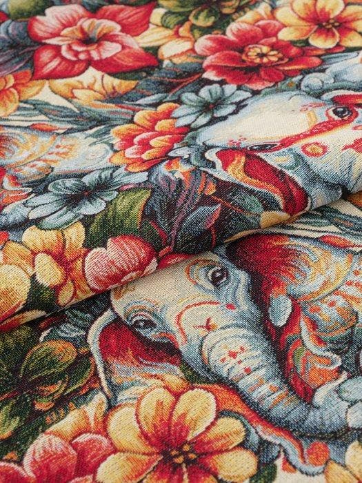 Premium kleurrijke Gobelin 5,00 x 1,40 meter, Antiek en Kunst, Antiek | Kleden en Textiel