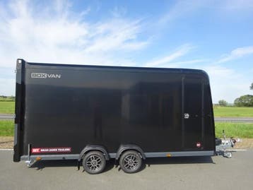 Brian James Box Van XL Aero design FULL OPTIONS, Auto diversen, Aanhangers en Bagagewagens, Ophalen, Nieuw