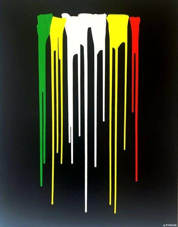 Giuseppe Fortunato (1956) - Colate - Arch, 26044, Antiek en Kunst, Kunst | Schilderijen | Modern