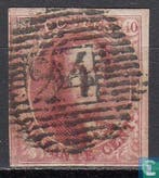 België - Koning Leopold I Medaillons - 1849, Postzegels en Munten, Postzegels | Europa | België, Verzenden, Gestempeld