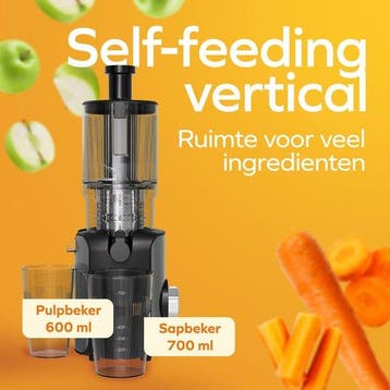 2dekans | KitchenBrothers Slowjuicer - Verticaal - Juicer -, Ophalen of Verzenden, Zo goed als nieuw