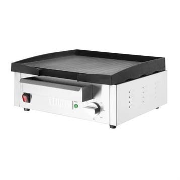Gietijzeren aanrecht griddle 1.8kw 20,3x 43x 32cm Buffalo, Verzenden, Nieuw in verpakking