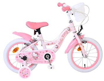 Hello Kitty Kinderfiets - Meisjes - 14 inch - Roze - Twee, Verzenden, Nieuw, 14 inch of minder
