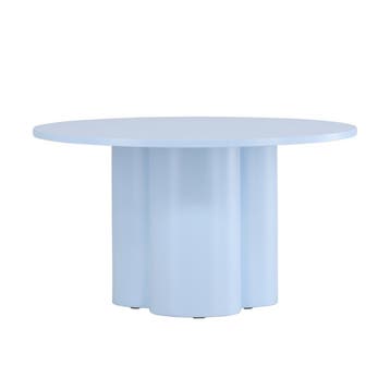 *WOONWINKEL* Tafel Met Cilindervormige Poten Blauw, Huis en Inrichting, Tafels | Salontafels, Verzenden, Nieuw