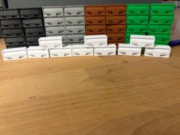 3d-printje N - Modeltrein (50), Nieuw
