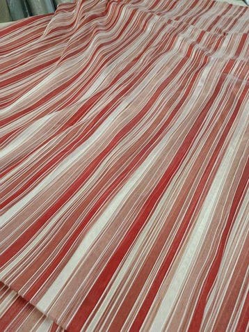 Stupendo tendone a righe rosse - Textiel - 510 cm - 300 cm -