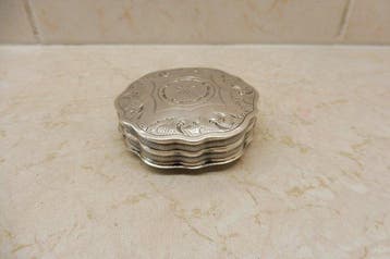 Pepermuntdoos - .833 zilver, - Nederland - Schoonhoven -
