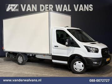 Ford Transit | 2.0 TDCI 130pk Bakwagen Laadklep Euro6 Airco, Gebruikt, Euro 6, Wit, Dealer onderhouden