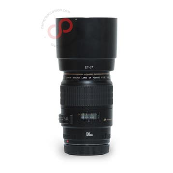 Canon 100mm 2.8 USM Macro EF nr. 3498, Ophalen of Verzenden, Zo goed als nieuw, Macrolens