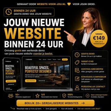Website laten maken? (Eerst gratis persoonlijk demo concept), Webdesign