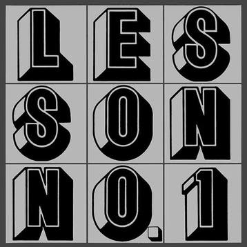 lp nieuw - glenn branca - LESSON NO. 1 (CLEAR) (pre-order), Verzenden, Zo goed als nieuw, Overige formaten
