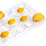 Martellato Bonbonvorm Madeleine (20) 43x27x14,5mm, Hobby en Vrije tijd, Taarten en Cupcakes maken, Verzenden, Nieuw