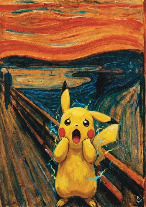 ANDSAL MCMXCI - The Scream of Pikachu Special Pokémon Fine, Spelcomputers en Games, Spelcomputers | Overige Accessoires